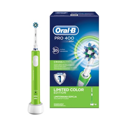 Электрическая зубная щетка Oral-B 400/D16.513 CrossAction Green